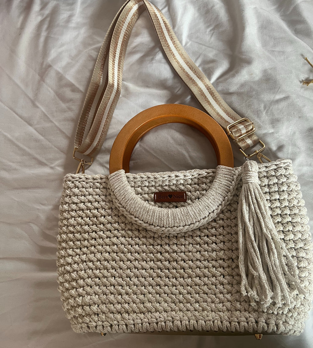 Sandstone Luxe Tote