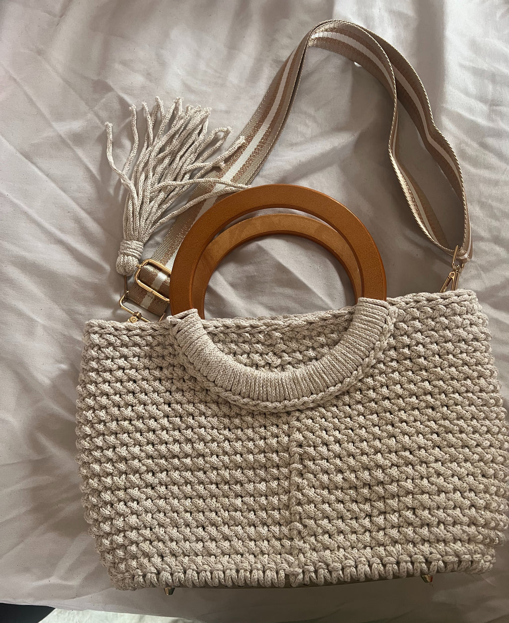 Sandstone Luxe Tote