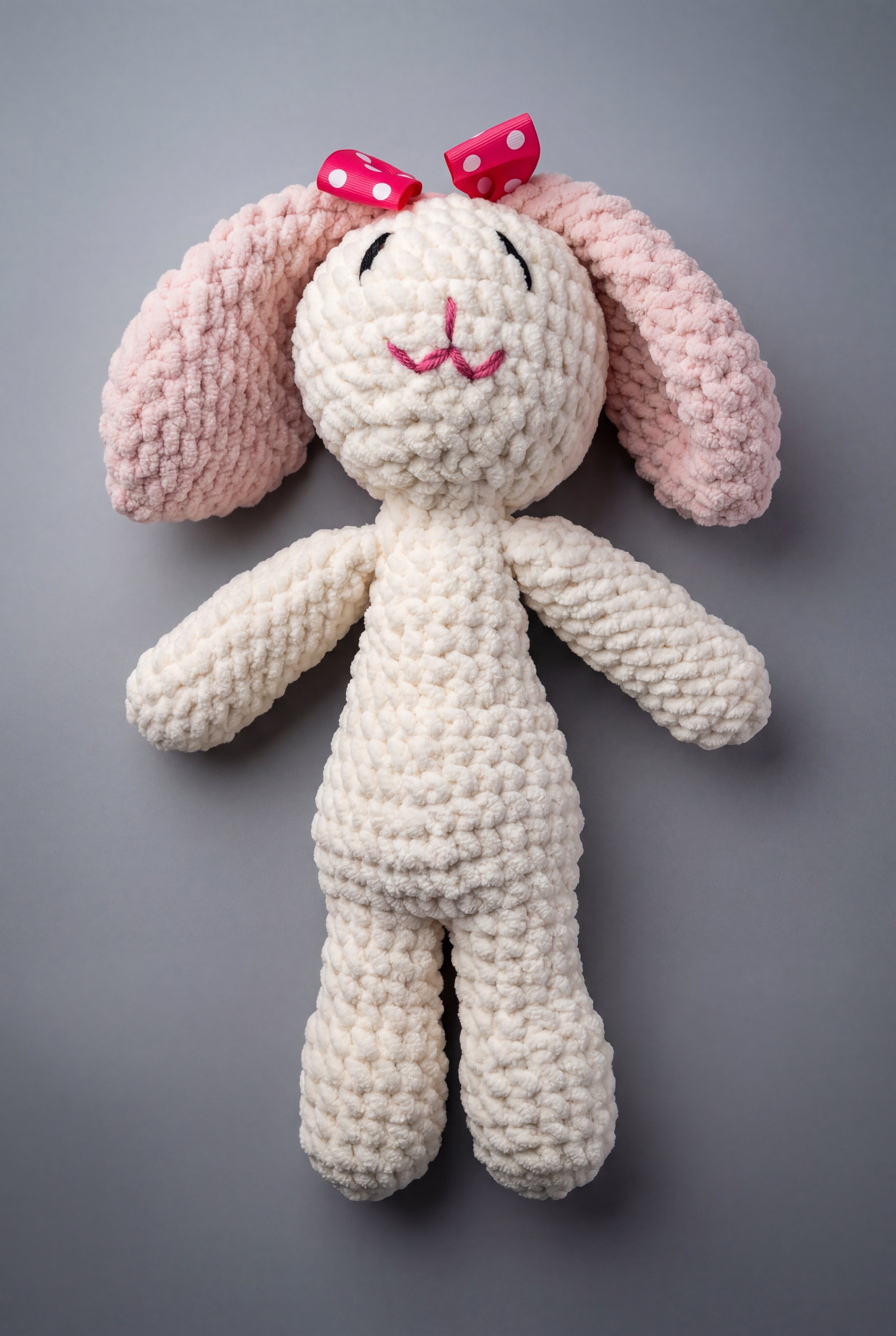 Blush Bunny Crochet Plush