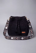 Midnight Garden Bucket Bag